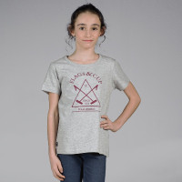 T-shirt enfant CUZCO Flags & Cup Gris chiné
