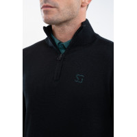 Pullover SG x Harcour Halo homme Noir Pullover SG x Harcour Halo homme Noir