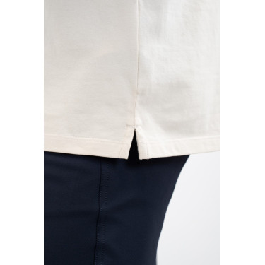 T-shirt SG x Harcour Lucky met korte mouwen Linnen Beige