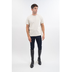 T-shirt SG x Harcour Lucky met korte mouwen Linnen Beige