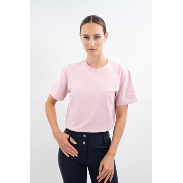 Tee-shirt SG x Harcour Lucky manches courtes Pivoine Rose