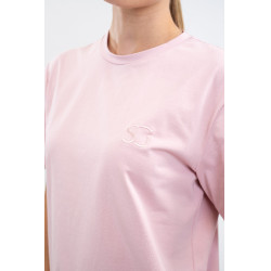 T-shirt SG x Harcour Lucky met korte mouwen Pioenroos Roze