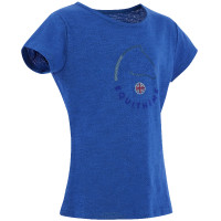 Kinder T-shirt EQUITHÈME ‘Claire’ Blauw Monaco Kinder T-shirt EQUITHÈME ‘Claire’ Blauw Monaco