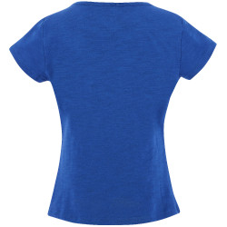 Kinder T-shirt EQUITHÈME ‘Claire’ Blauw Monaco