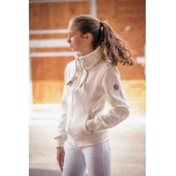 Sweat-shirt Pénélope Laponia Ecru Beige