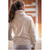 Sweat-shirt Pénélope Laponia Ecru Beige