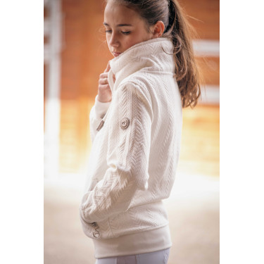 Sweatshirt Pénélope Laponia Ecru Beige
