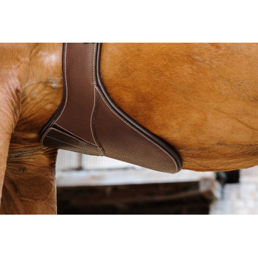 Sangle bavette Magnet Norton Havane Marron