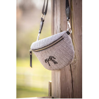 Sac banane Pénélope Chevron Noir