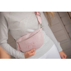 Heuptasje Pénélope Chevron Roze