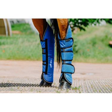 Guêtres de transport Equithème Tyrex Aisance 1200D Bleu roi Guêtres de transport Equithème Tyrex Aisance 1200D Bleu roi