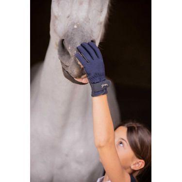 Gants Eden by Pénélope Hiver Marine Bleu marine