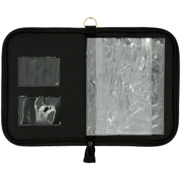 Porte documents Je t'aime Equithème Marron