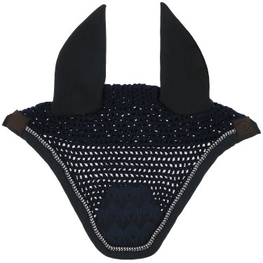 Vliegennetje Equithème Brocart Marine Marineblauw Vliegennetje Equithème Brocart Marine Marineblauw