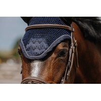 Bonnet chasse mouche Equithème Brocart Marine Bleu marine Bonnet chasse mouche Equithème Brocart Marine Bleu marine