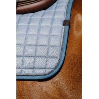 Tapis de selle Equithème Chic Bleu