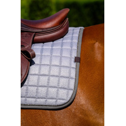 Tapis de selle Equithème Chic Gris