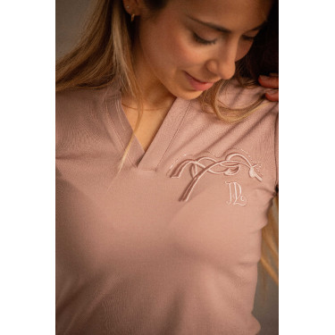 Polo Pénélope Josie Beige / rose