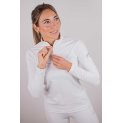 Polo de concours Pénélope Toscane Blanc