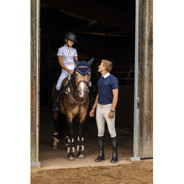 Polo Equithème Riyadh Blanc