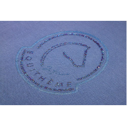 T-shirt Je t'aime Equithème Rosalie Violet T-shirt Je t'aime Equithème Rosalie Violet