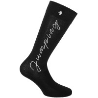 Chaussettes Equithème Jump Noir / argent