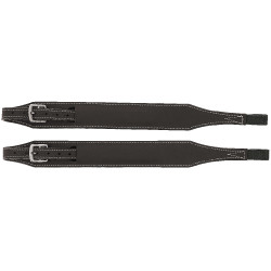 Mono-stijgbeugelriemen Line Norton Havana Bruin