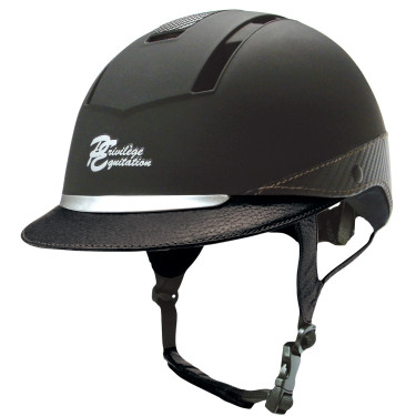 Casque Privilege Equitation CONFORT Noir / noir Casque Privilege Equitation CONFORT Noir / noir