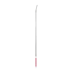 Dressuurzweep Whip & Go metalen dop Bordeaux / zilver Dressuurzweep Whip & Go metalen dop Bordeaux / zilver