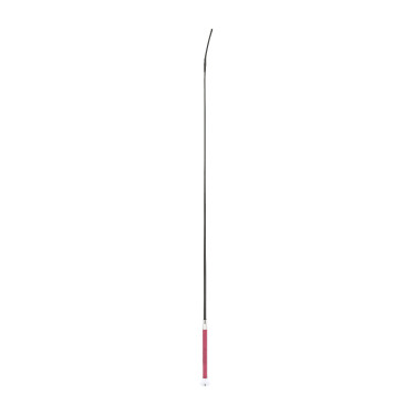 Dressuurzweep Whip & Go metalen dop Bordeaux / zilver Dressuurzweep Whip & Go metalen dop Bordeaux / zilver