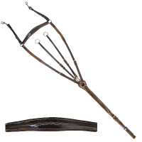 Collier de chasse Privilege Equitation Nice Marron Collier de chasse Privilege Equitation Nice Marron