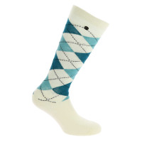 Chaussettes Equi-Theme Argyle femme Beige / écru