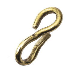 Crochets de gourmette Privilege Equitation Inox Gris