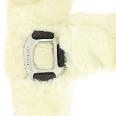 Licol Equithème Teddy Choco / écru Marron