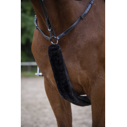 Hoogstuk voor martingaal Equithème Teddy Zwart Hoogstuk voor martingaal Equithème Teddy Zwart