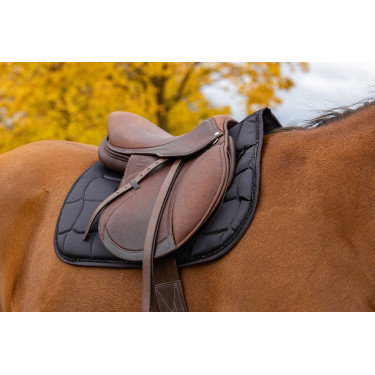 Zadeldek Equithème Satin Zwart