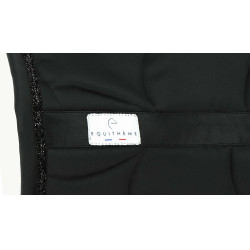 Zadeldek Equithème Satin Zwart