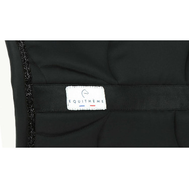 Zadeldek Equithème Satin Zwart