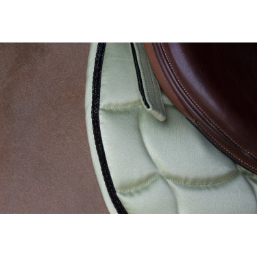 Zadeldek Equithème Satin Lichtgroen