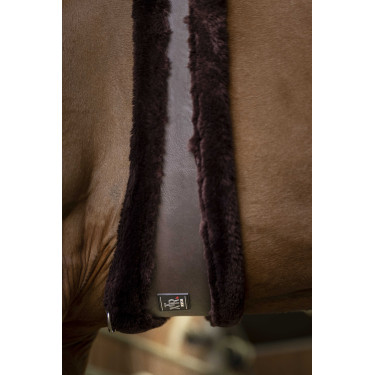 Norton XTR singel van synthetisch schapenvacht Havanna / havanna Bruin