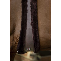 Sangle Norton XTR Mouton synthétique Havane / havane Marron