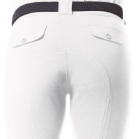 Culotte PARENCE homme droit Privilege Equitation Blanc