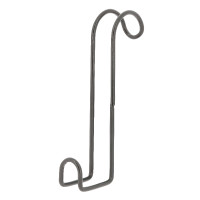 Hippotonic hoofdstelhouder met haken Zwart