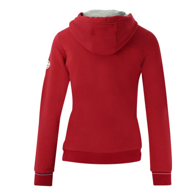 Sweat à capuche Equithème Britney Cerise Rouge
