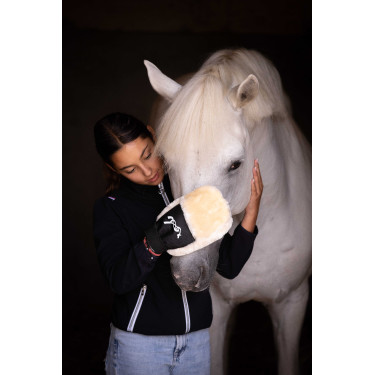 Gant de pansage Pénélope Noir