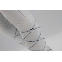Chaussettes Pénélope Luxe Blanc Chaussettes Pénélope Luxe Blanc