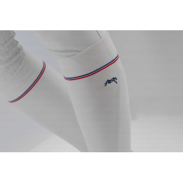 Chaussettes Pénélope Luxe Blanc Chaussettes Pénélope Luxe Blanc