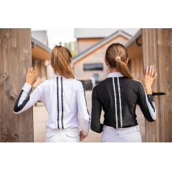 Wedstrijdshirt Pénélope Showshirt Wit Wedstrijdshirt Pénélope Showshirt Wit