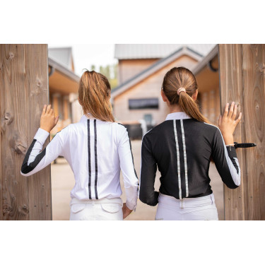 Wedstrijdshirt Pénélope Showshirt Wit Wedstrijdshirt Pénélope Showshirt Wit