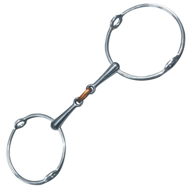 Dubbele gebroken grote ringen ophangtrens Privilege Equitation Dubbele gebroken grote ringen ophangtrens Privilege Equitation